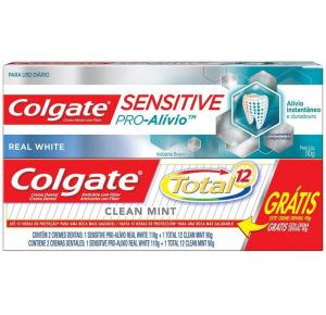 Creme Dental Colgate Pro-Alivio 110G+Total 90G Gts