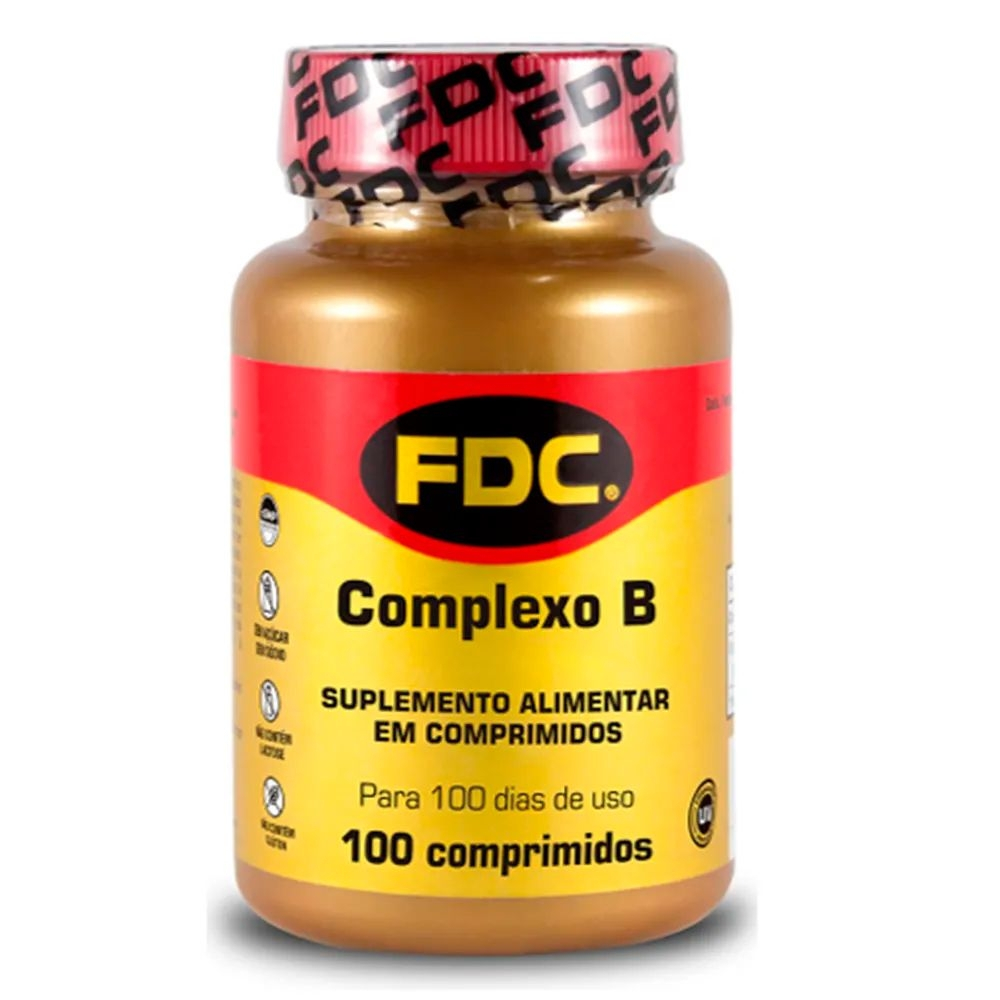 Fdc Complexo B 100 Comp - Farmácias Dose Certa