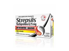 PASTILHAS STREPSILS MEL E LIMÃO COM 16 UNIDADES