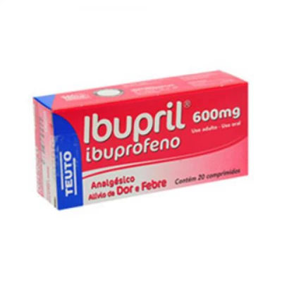 Ibupril 600mg Teuto 20 Comprimidos 