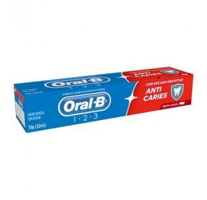 CREME DENTAL ORAL B 1.2.3 70G