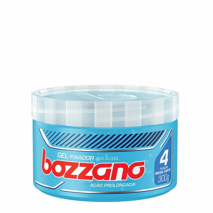 Gel Capilar 300g Ação Prolongada Azul Bozzano