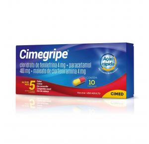 CIMEGRIPE COM 10 COMPRIMIDOS 