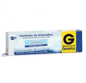 cloridrato de terbinafina 10mg/g Creme Com 20g Genérico EMS