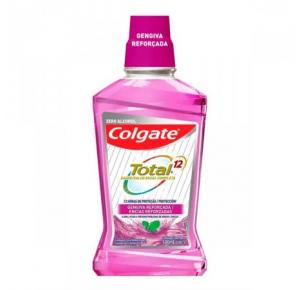 ENXAGUANTE ANTISSÉPTICO BUCAL COLGATE TOTAL 12 GENGIVA REFORÇADA COM 500ML