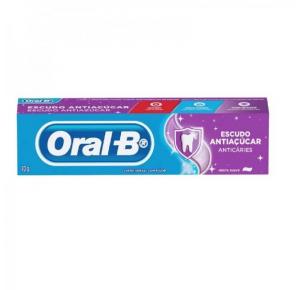 Creme Dental Oral-B Escudo Antiaçucar Anticáries 70g