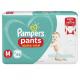 FRALDA PAMPERS PANTS AJUSTE TOTAL TAMANHO M COM 42 UNIDADES