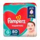 Fralda Pampers Super Sec Giga G Com/80 Unidades