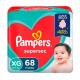 Fralda Pampers Super Sec Giga Xg Com/68 Unidades