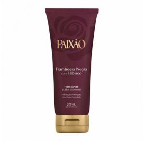 Hidratante Corporal Paixão Framboesa Negra com Hibisco 200ml