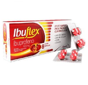 IBUFLEX 400MG COM 8 CÁPSULAS