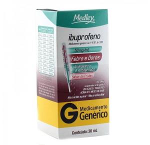 ibuprofeno Gotas 50mg/ml Com 30ml Genérico Medley