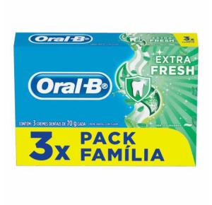 Creme Dent Oral B Extra 3 X 70G