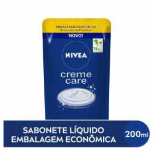 Sabonete Liquido Nivea Creme Care Refil 200Ml