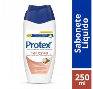 SABONETE LÍQUIDO CORPORAL PROTEX MACADÂMIA COM 250ML