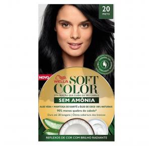 Tonalizante Soft Color 20 Preto